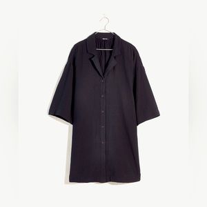 NWT Madewell Lightspun Cover-Up Mini Shirtdress